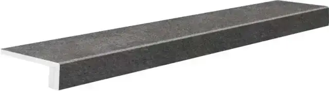Ступень ЕВРО Техно Проходная Фондамента серый темный (из n060478) |34.5x119.5