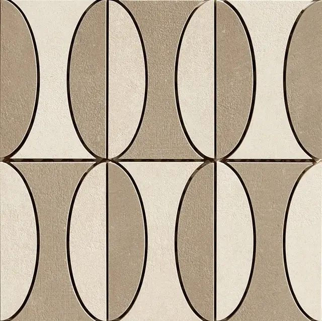 Industrial Decoro B Taupe Ivory 30x30