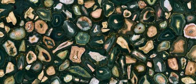Mystic Luxe Viridian Gold Satin 6 Mm 120x280