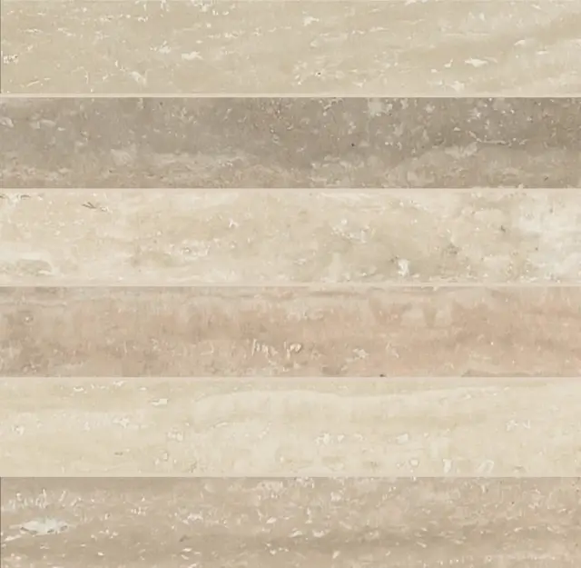 Timeless Travertino Mos 3d Lucido 30x30