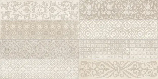 Керамогранит Деко Бриктренд миндальный орех / Rev. Deco bricktrend almond