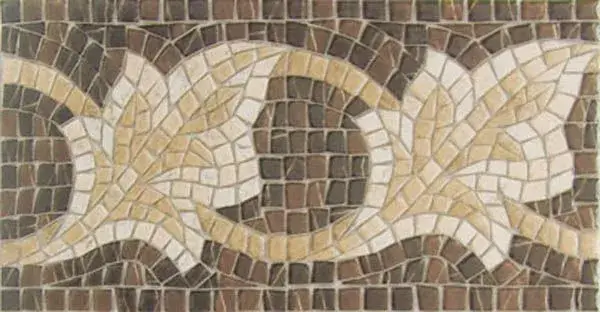 Бордюр Cenefa Afrodita Marron 21.7x43.5