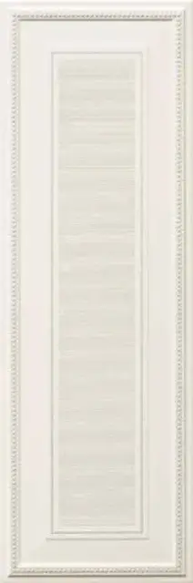 Керамическая плитка New England Bianco Boiserie Victoria Dec 33x100