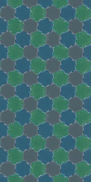 Керамическая плитка W&S D+ EXA BLUE  120x240