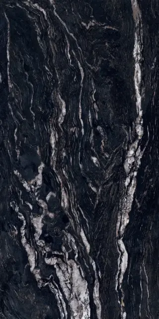 Керамическая плитка SENSI GEMS TITANIUM BLACK RET 60X120