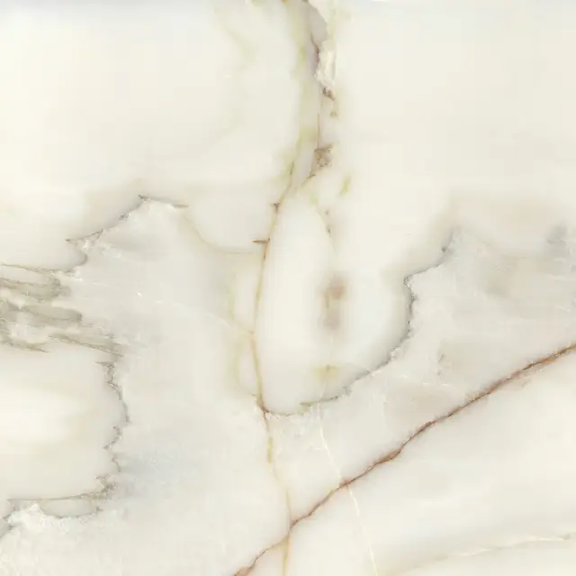 Керамогранит  BIJOUX ONYX BLANCHE GLO 6MM R 160X160
