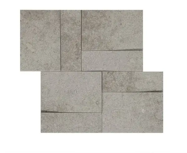 Мозаика LA ROCHE GREY MOD.MURETTO 3D 30X30