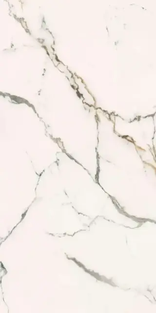 Luxury Gold White glossy 90x180
